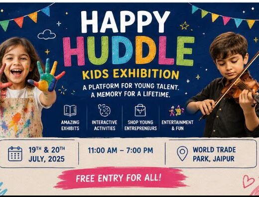 Happy Huddle Kids Exhibition, World Trade Park Jaipur