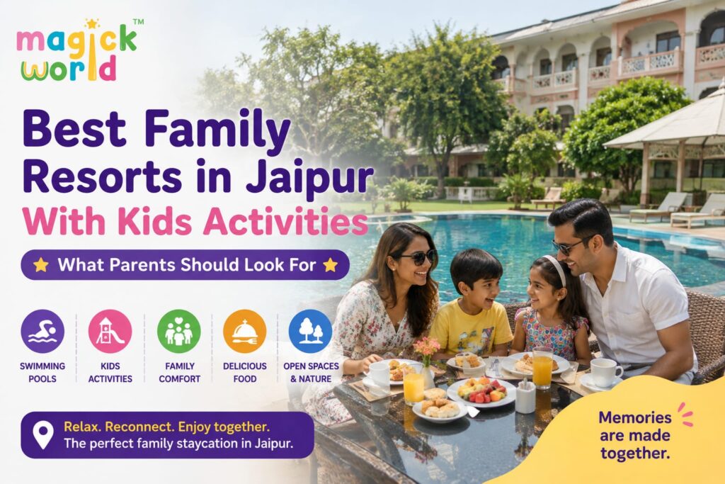 Best Family Resorts in Jaipur With Kids Activities: What Parents Should Look For