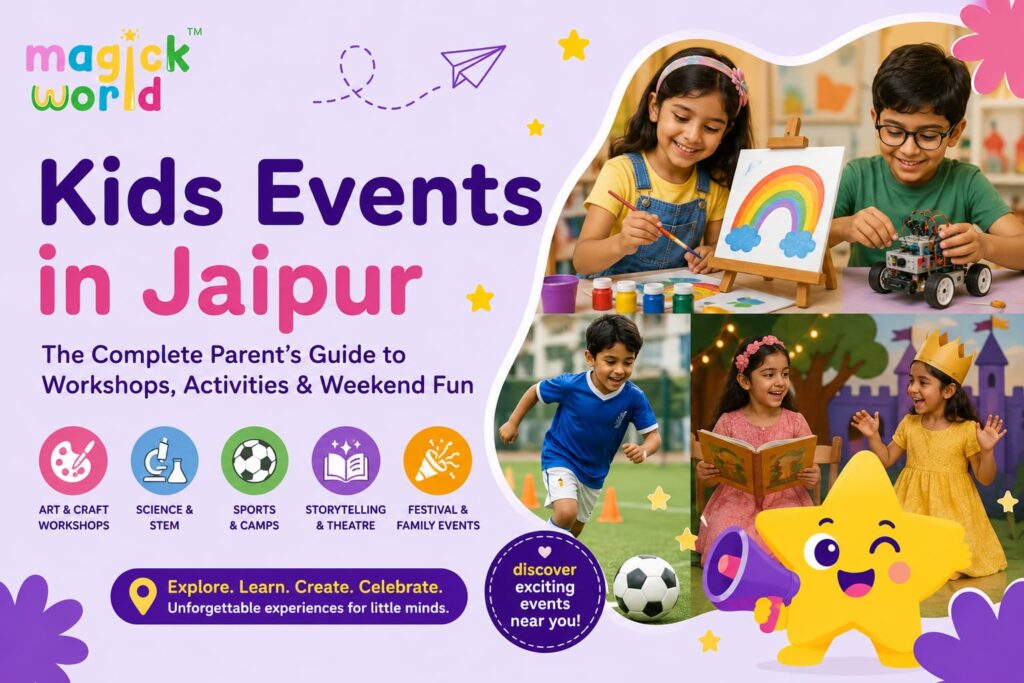Kids Events in Jaipur: The Complete Parent’s Guide to Workshops, Activities & Weekend Fun