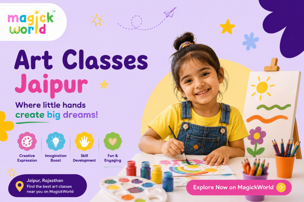 Art Classes Jaipur: How to Choose the Right Drawing & Painting Class