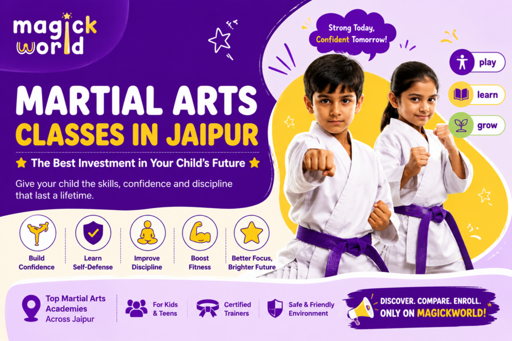 Martial Arts Classes in Jaipur: The Best Investment for Your Child’s Future