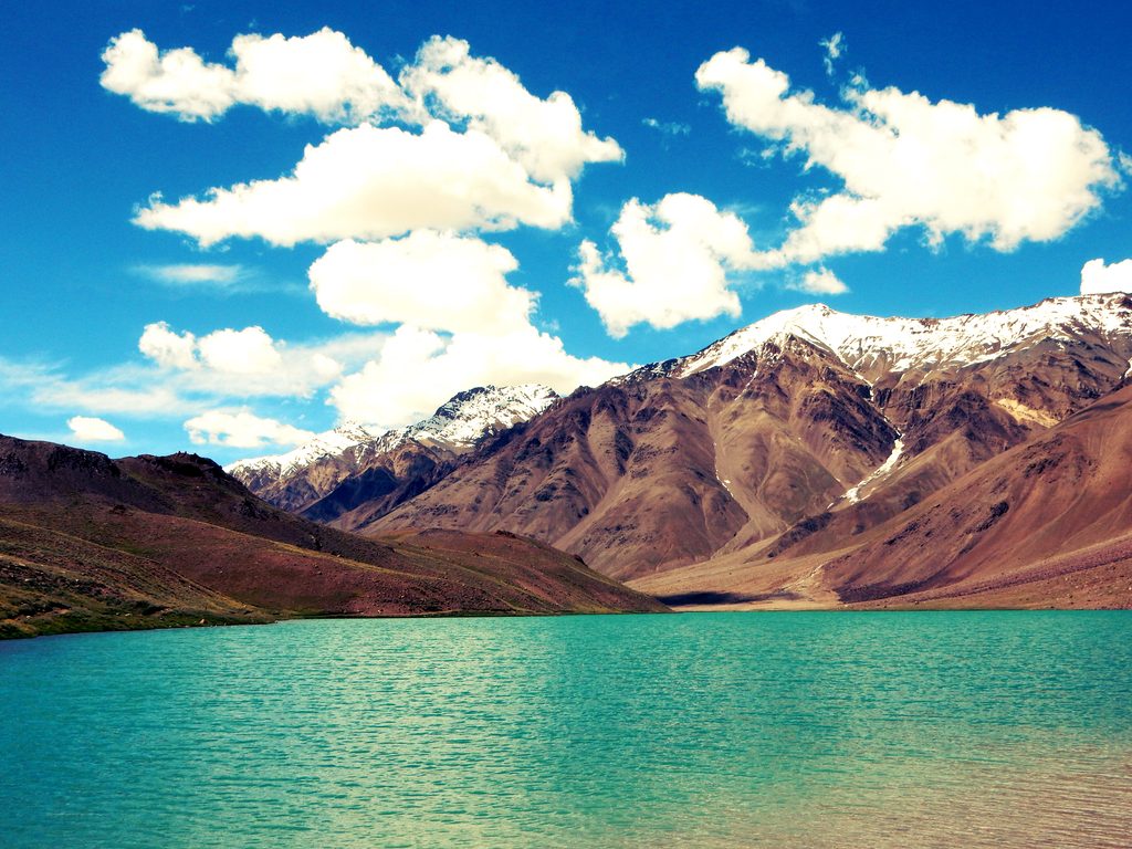 Chandratal Lake during the late June to September access season.