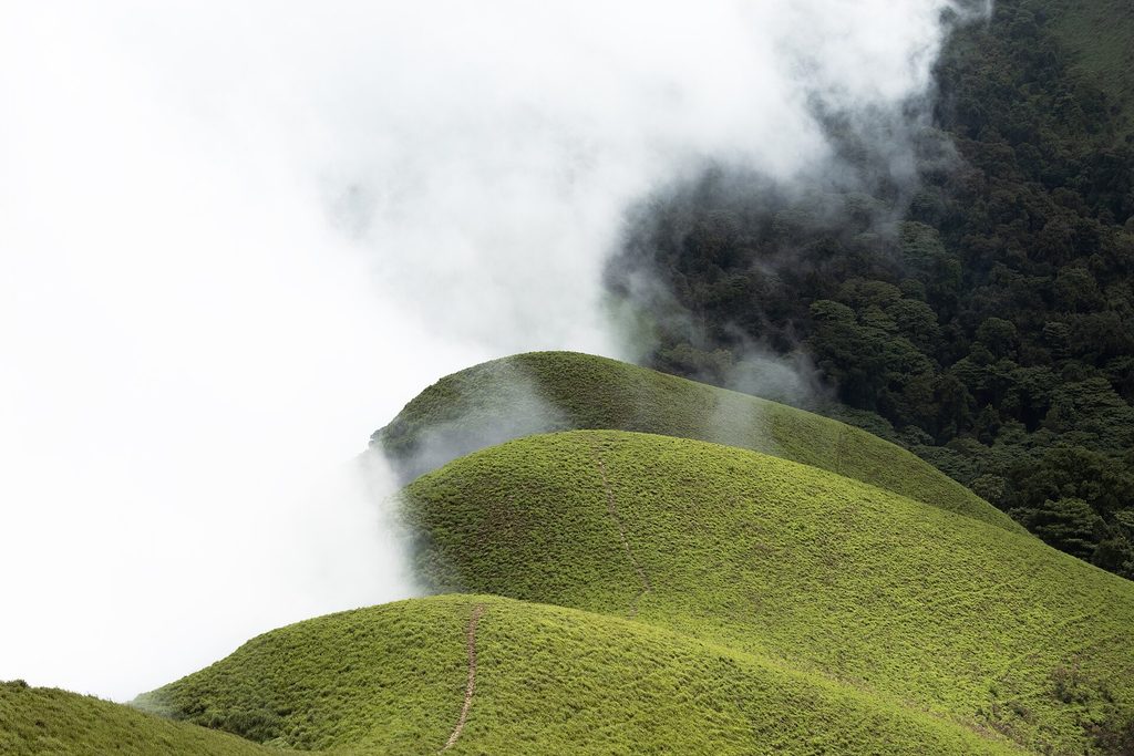 Netravati Peak under cloud