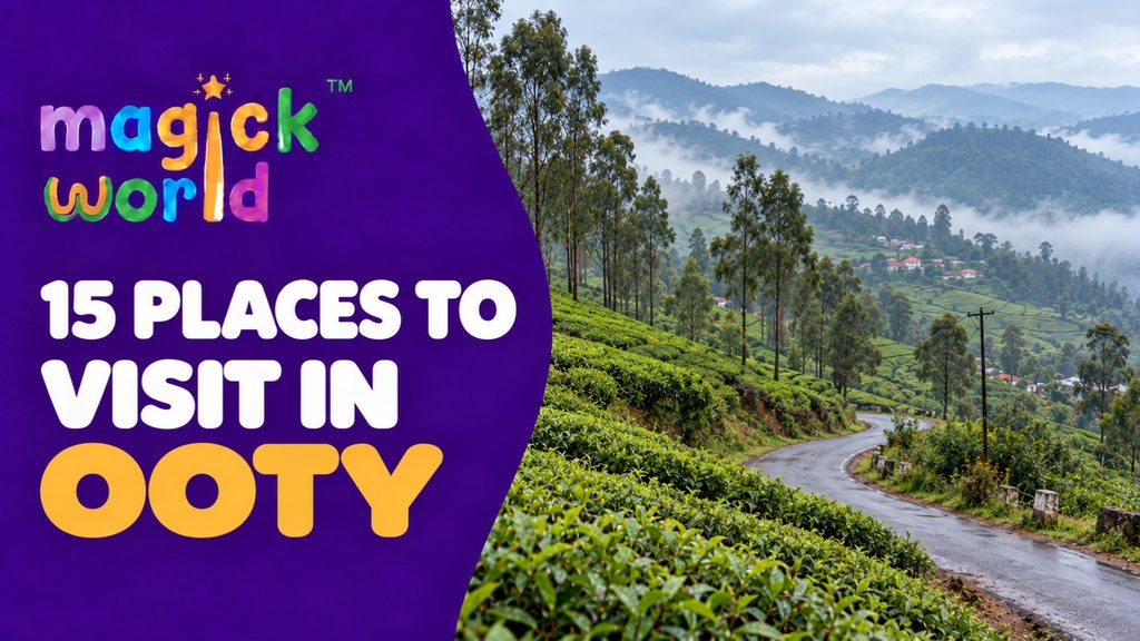 Places to Visit in Ooty: 15 Worthwhile Stops and How to Plan Your Days