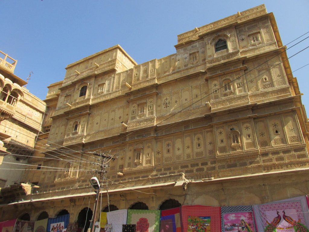 Architecture inside Jaisalmer Fort