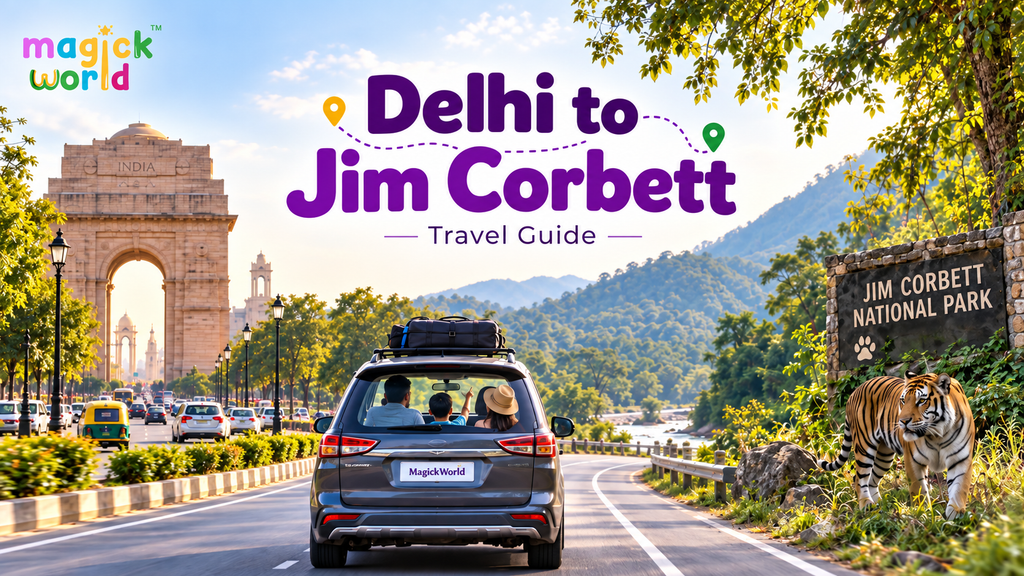 Delhi to Jim Corbett: Distance, Routes, Costs & Family Travel Guide (2026)