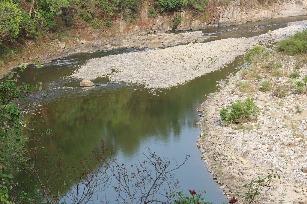 Ramganga River in Corbett