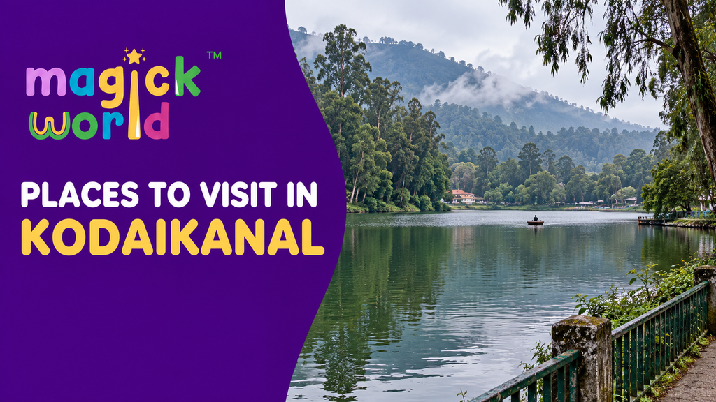 20 Best Places to Visit in Kodaikanal (2026): Distances, Map & 1–2 Day Itinerary