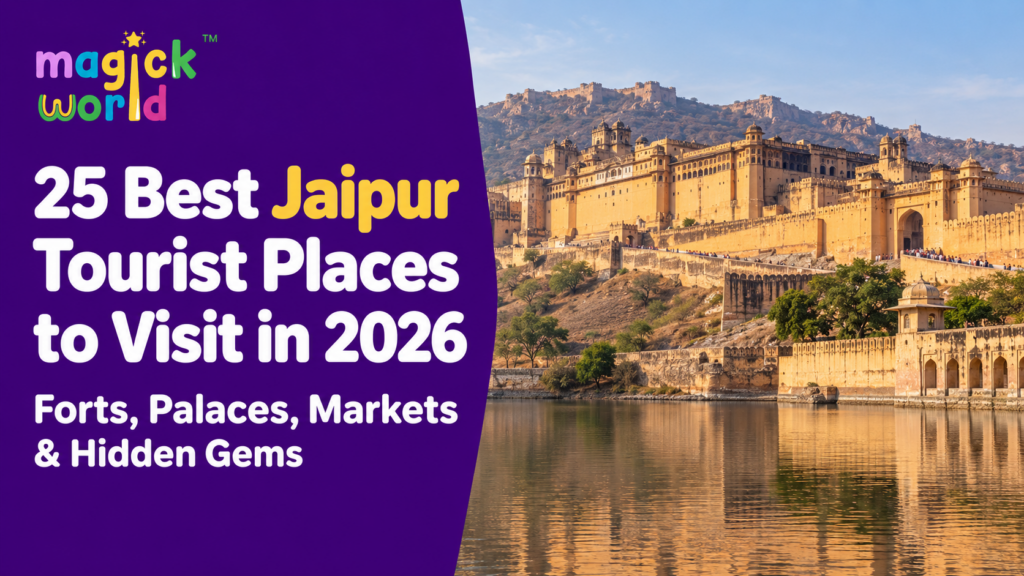 25 Best Places to Visit in Jaipur : Forts, Palaces, Markets & Hidden Gems