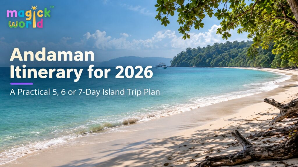 Andaman Itinerary for 2026: A Practical 5, 6 or 7-Day Island Trip Plan