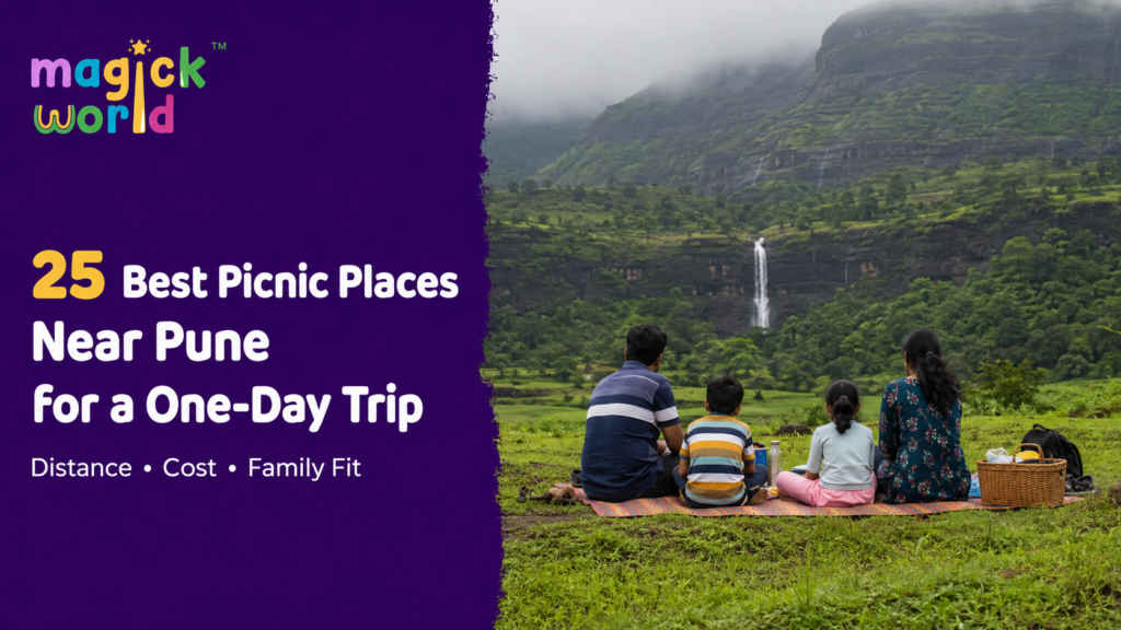 25 Best Picnic Places Near Pune for a One-Day Trip: Distance, Cost & Family Fit