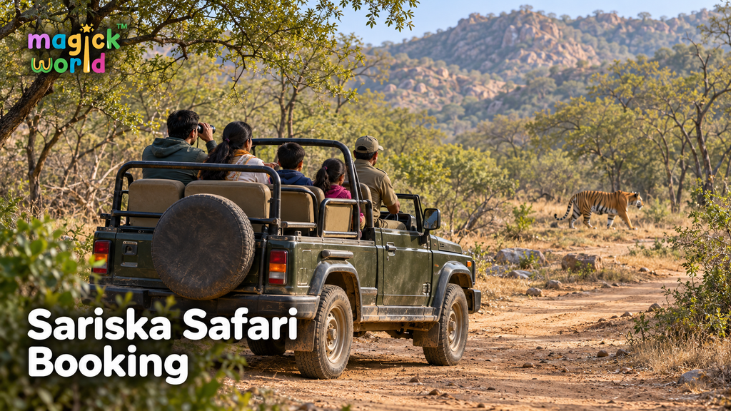 Sariska Safari Booking: Prices, Timings, Gates & How to Book Online