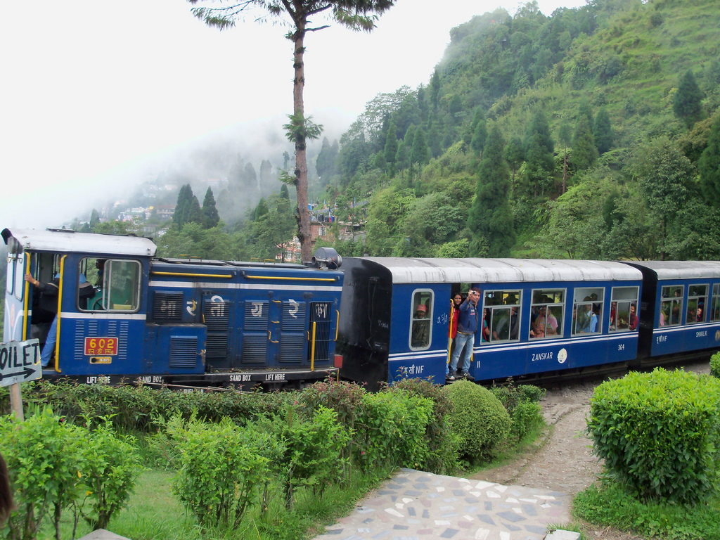 Archive railway photograph at Batasia Loop