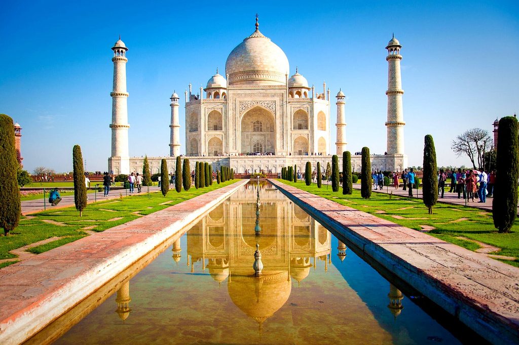 The Taj Mahal is one of India’s earliest UNESCO inscriptions.