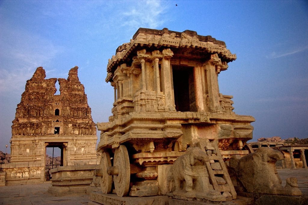 Hampi’s monuments are spread across several sightseeing clusters