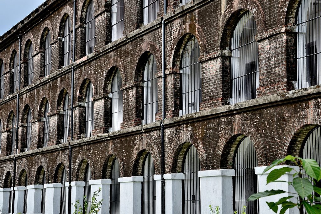 Cellular Jail introduces the city's history.